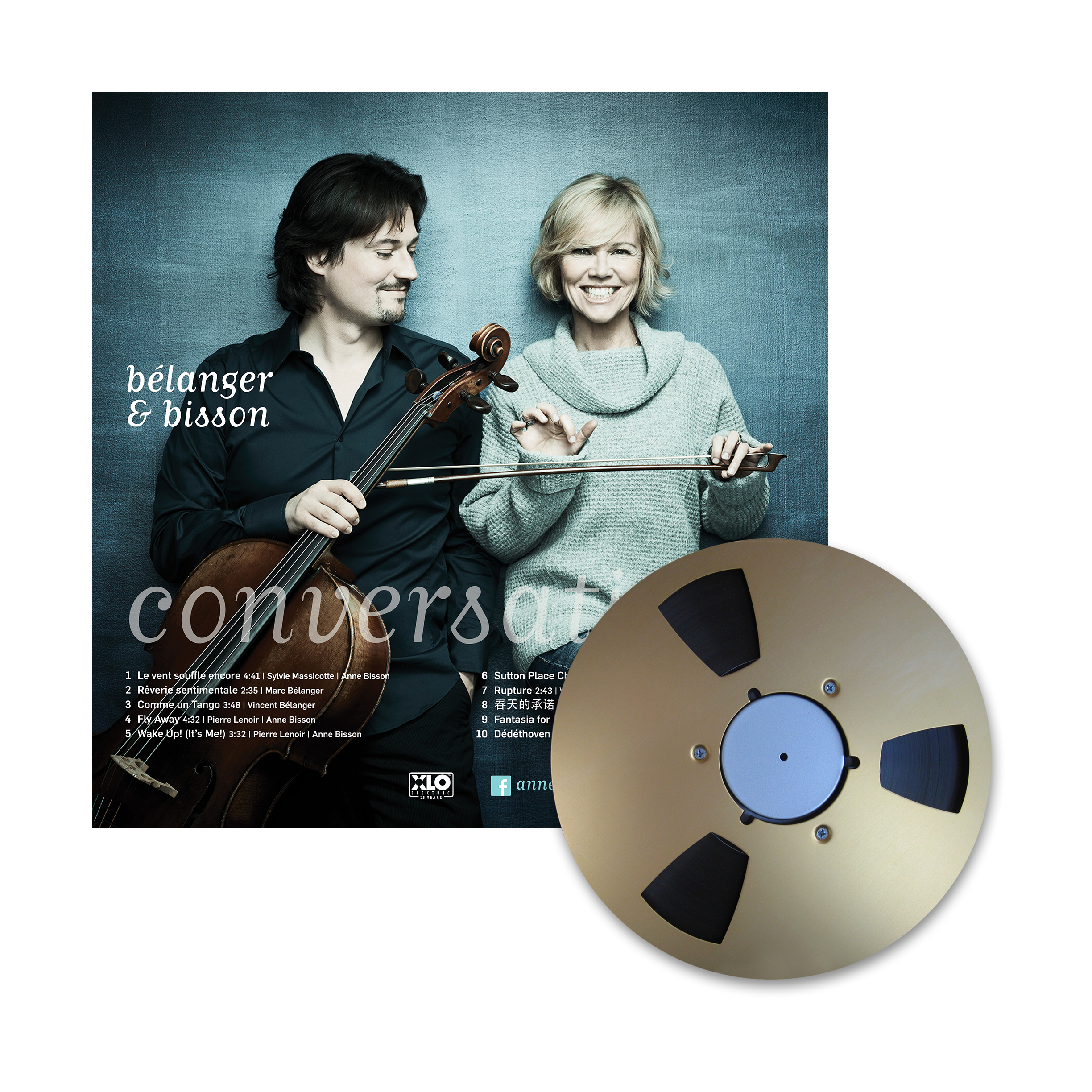Bélanger & Bisson- Conversations Master Quality Reel to Reel Tape Hand  Numbered Limited Edition - Anne Bisson